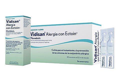 Vidisan Alergia con Ectoin
